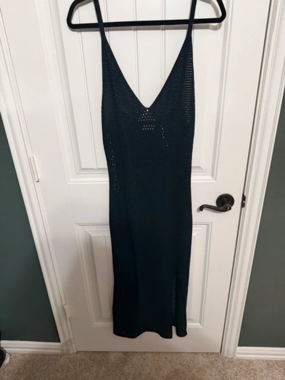 Aritzia crocheted dress